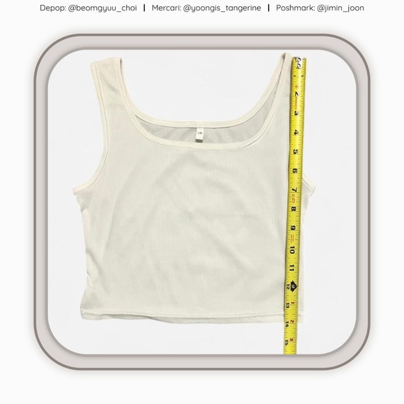 2-in-1 ribbed crop top set! ✨ - Picture 6 of 7